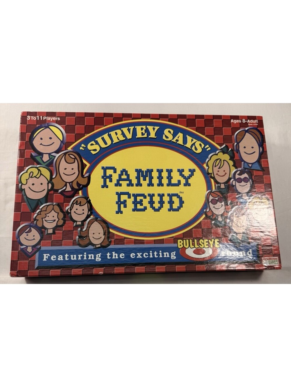 Vintage 1998 Edition FAMILY FEUD BOARD GAME by Endless Games Complete